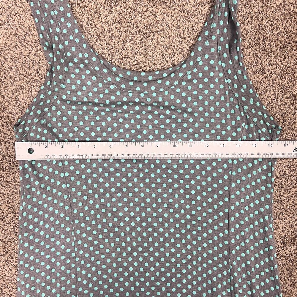 Soft Surroundings Womens L Boho Beach‎ Vacation Retro Polka Dot Maxi Tank Dress - Picture 7 of 8